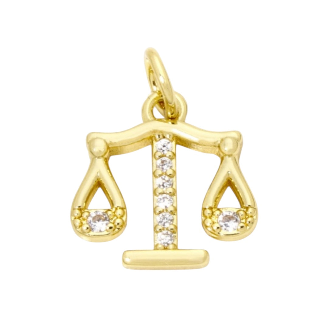 Justice Scale Charm