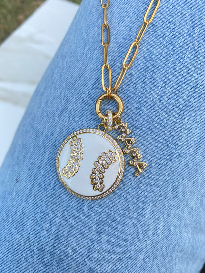 XL softball/baseball charm