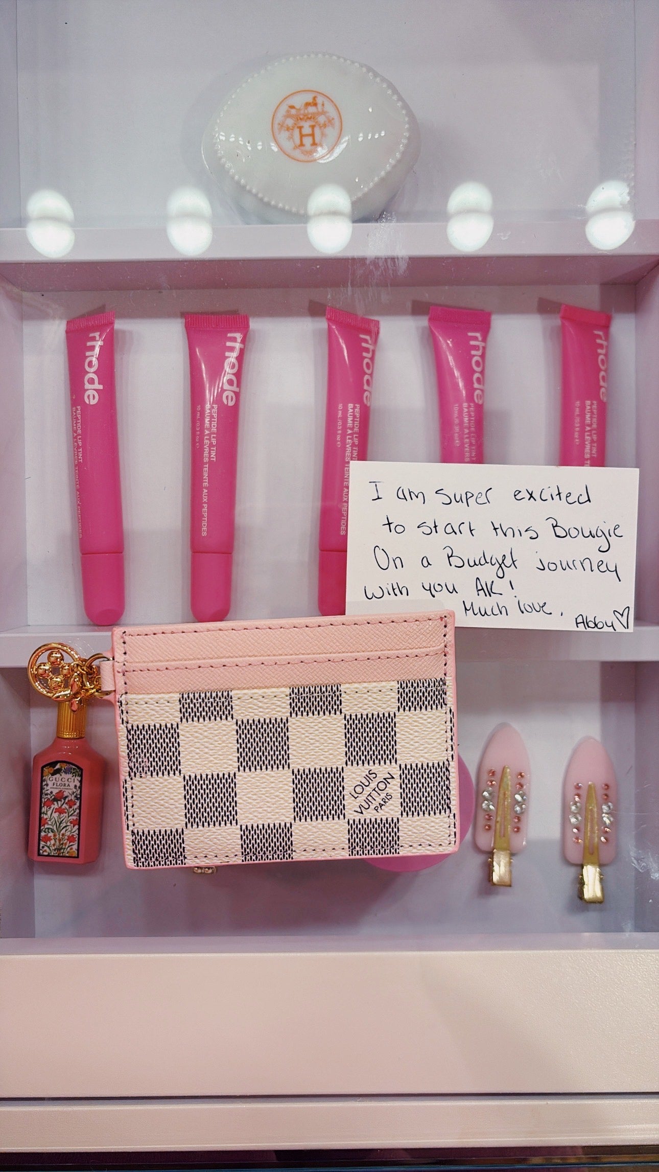Pretty In Pink Card Wallet