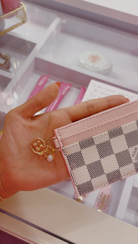 Pretty In Pink Card Wallet