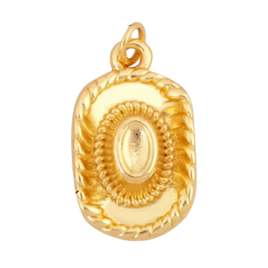 Western Hat Charm