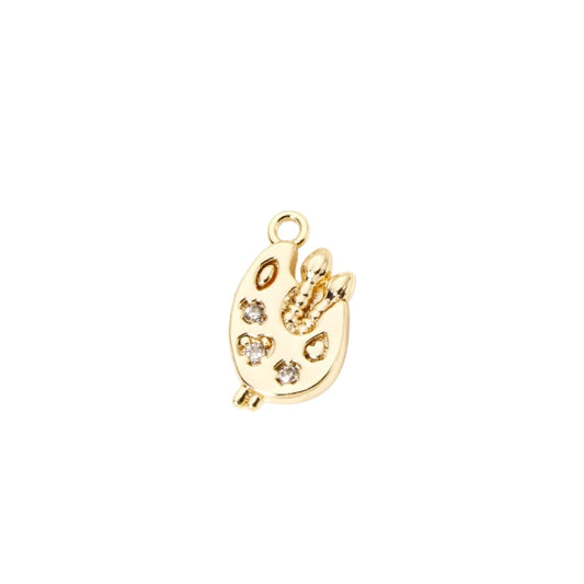 Paint Palette Charm
