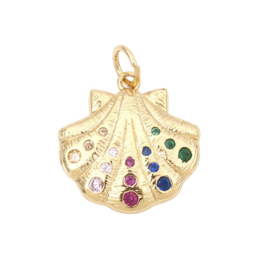 Colorful Shell Charm
