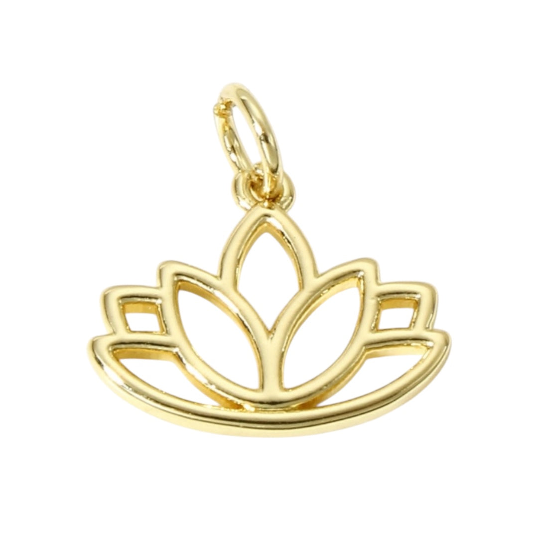 Lotus Flower Charm